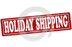 Holiday shipping