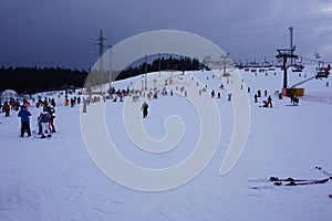 Ski Resort Bania in Bialka Tatrzanska Poland