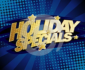 Holiday specials design.