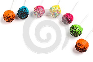 Holiday sweets. Cakepops