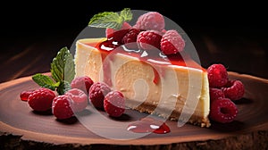 Holiday table with a delectable addition – cheesecake
