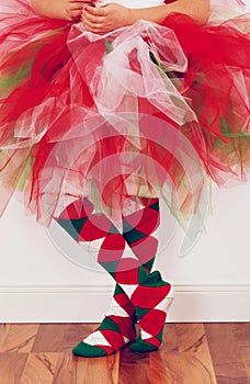 Holiday tutu and socks