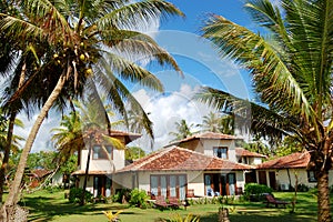 Holiday villa at the popular hotel and palms