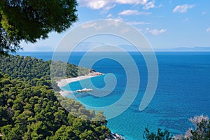 holidays in the greek islands, summer destination. Skopelos island, Greece