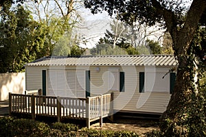 Holidays in a mobile home