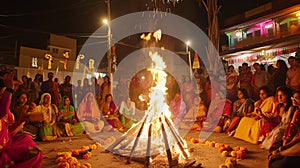 Holika Dahan Community Bonding photo