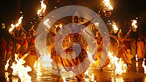 Holika Dahan Cultural Dance photo