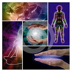 Holistic Healing Collage photo