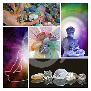 Holistic Healing Therapy Collage