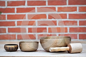 Holistic healing Tibetan singing bowls