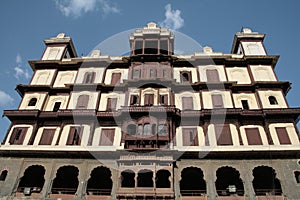 Holkars Palace Rajbada from Inside