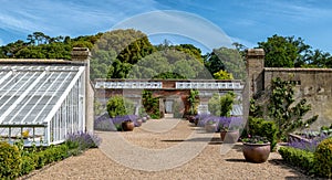 Holkham Hall Norfolk walled Garden