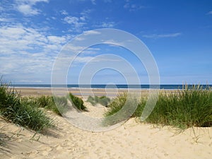 Holkham sand dunes, Norfolk