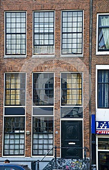 Holland house with window
