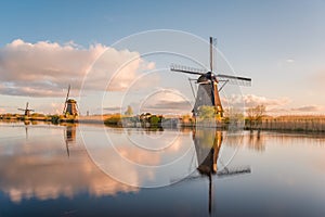 Holland Landscape with Windmills