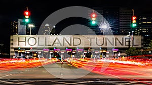 Holland Tunnel toll booth