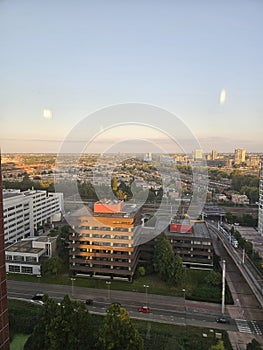 Holland view from hotel rofftop