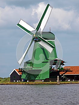 Holland Windmill Zaanse Schans