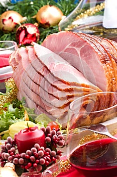 Holliday honey ham