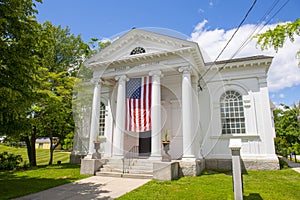 Hollis Social Library, town of Hollis, NH, USA photo