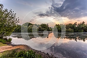 Hollow Ponds Sunset