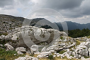 Hollow rock on Kamesnica mountain