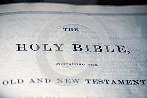 Holly Bible text