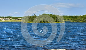 Holly lake on Big Solovki island