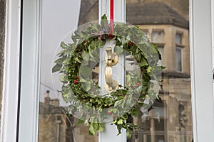 Holly Leaf Christmas Wreath