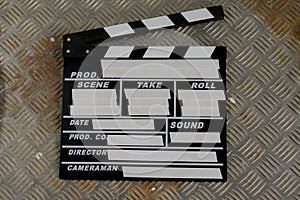 Hollywood Blank Film Clapper Slate