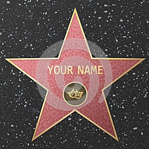 Hollywood Fame star