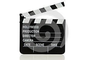 Hollywood Movie Clapboard photo