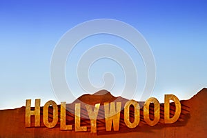 Hollywood sign