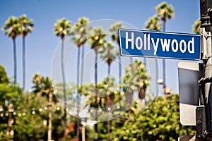 Hollywood sign in LA