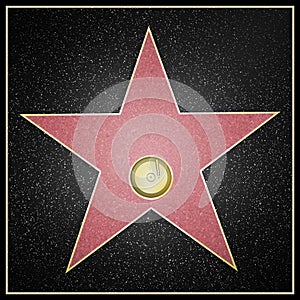 Hollywood Star Framed Boulevard - Phonograph record