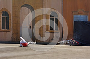 Hollywood Stunt show in Movie World Gold Coast