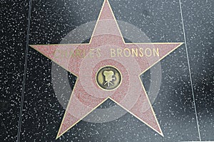 Hollywood Walk of Fame - Charles Bronson