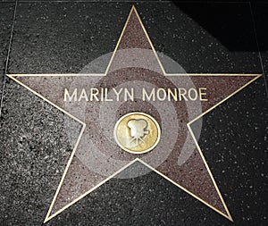 Hollywood Walk of Fame - Marilyn Monroe