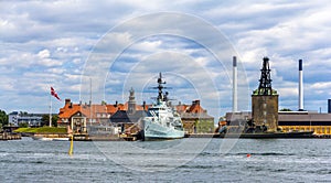 Holmen naval base in Copenhagen
