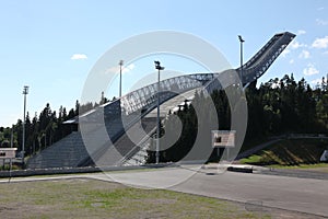 Holmenkollen ski jump hill Oslo