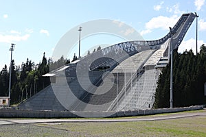 Holmenkollen ski jump hill Oslo photo