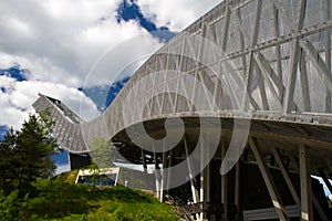 Holmenkollen ski jump in Oslo photo