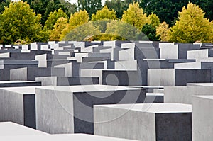 Holocaust Memorial, Berlin, Germany.