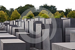 Holocaust Memorial, Berlin, Germany.