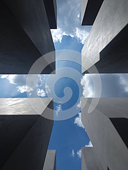 The Holocaust monument in Berlin