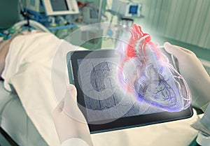 Hologram of human heart as a new age technologies in medical sci