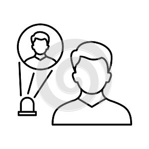 Hologram Line Vector icon which can easily modify or edit