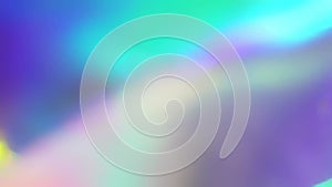 holograph liquid video background. Pastel color paper. Retro foil trend design