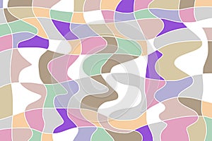 Holographic abstract background in pastel. Vector illustration for your modern style trends. background for creative
