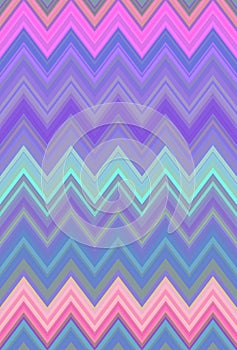 Holographic chevron zigzag pattern background. holography iridescent